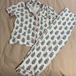 Roller Rabbit Wild Rose Fiora Pajamas